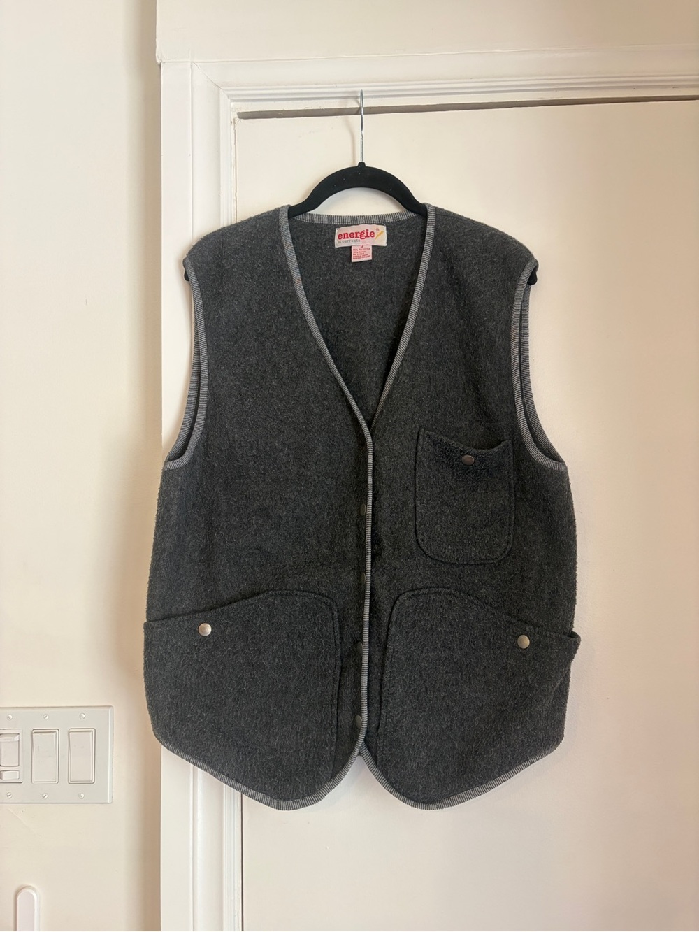 FREE w purchase - Vintage Energie grey Pocket Vest